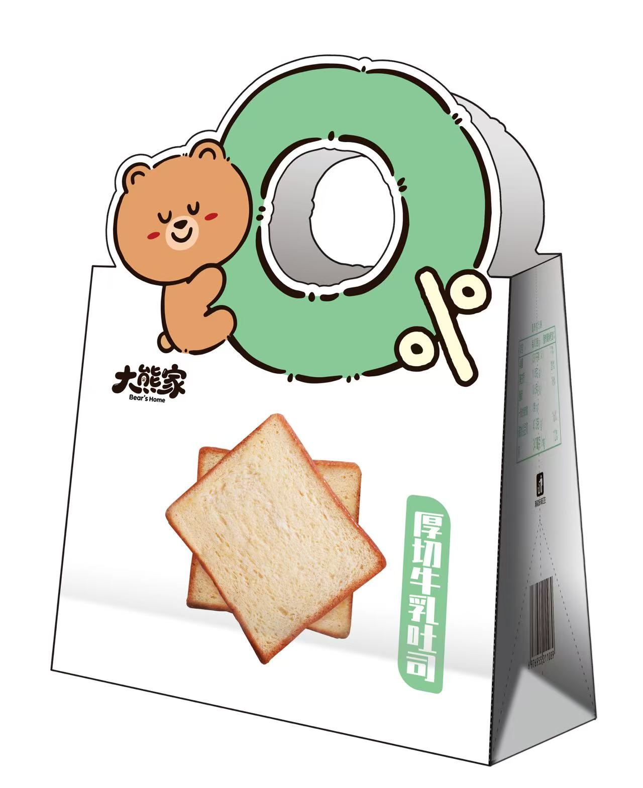 大熊家厚切牛乳吐司