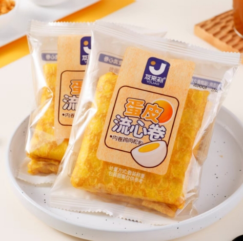 友來利蛋皮流心卷面包