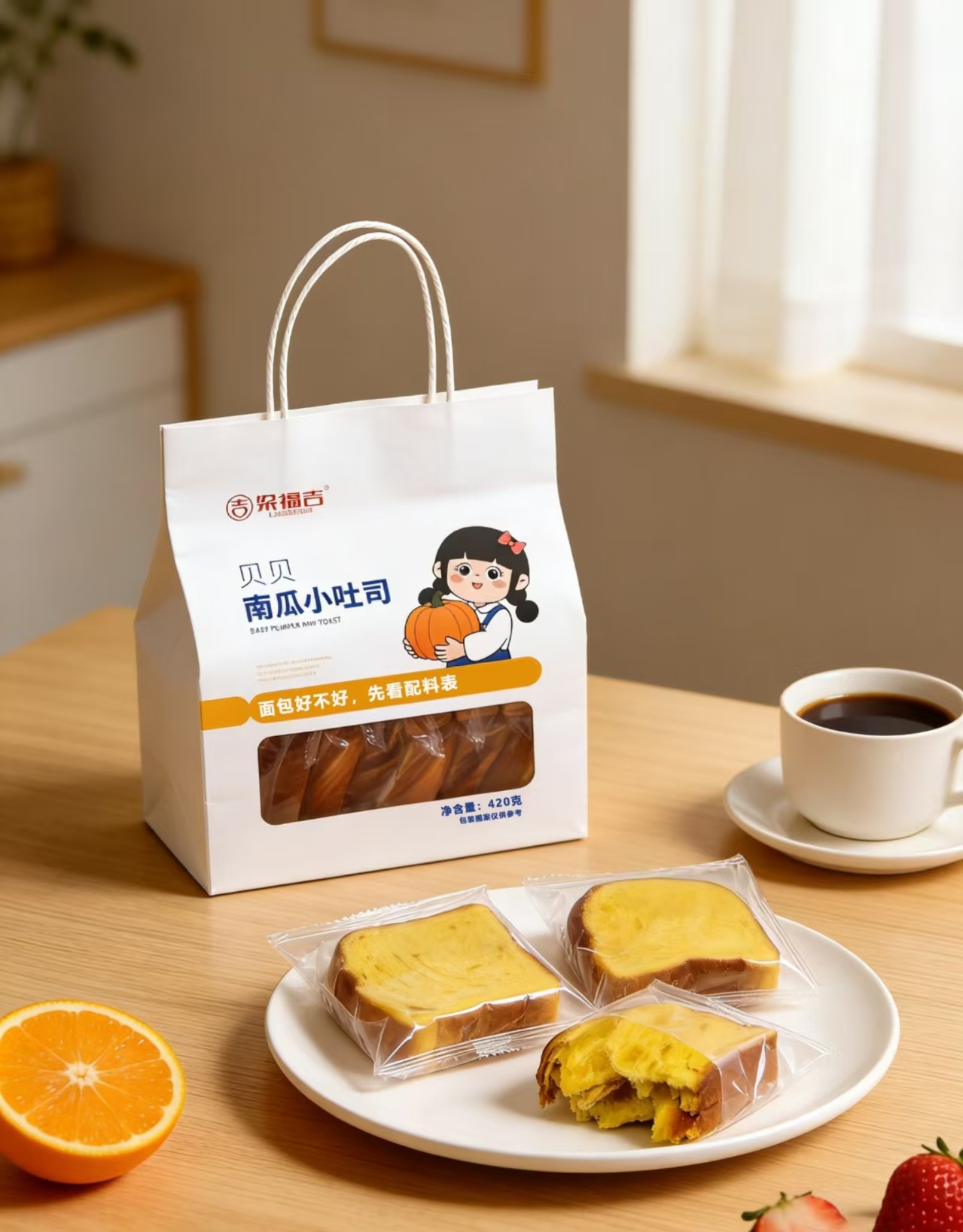 貝貝南瓜小吐司