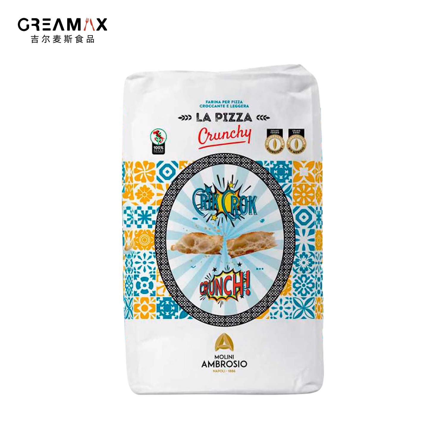 安菠索香脆面包及披薩用預拌粉25KG