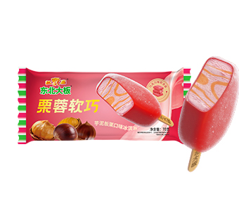 紅寶石東北大板栗蓉軟巧 芋泥板栗口味冰淇淋