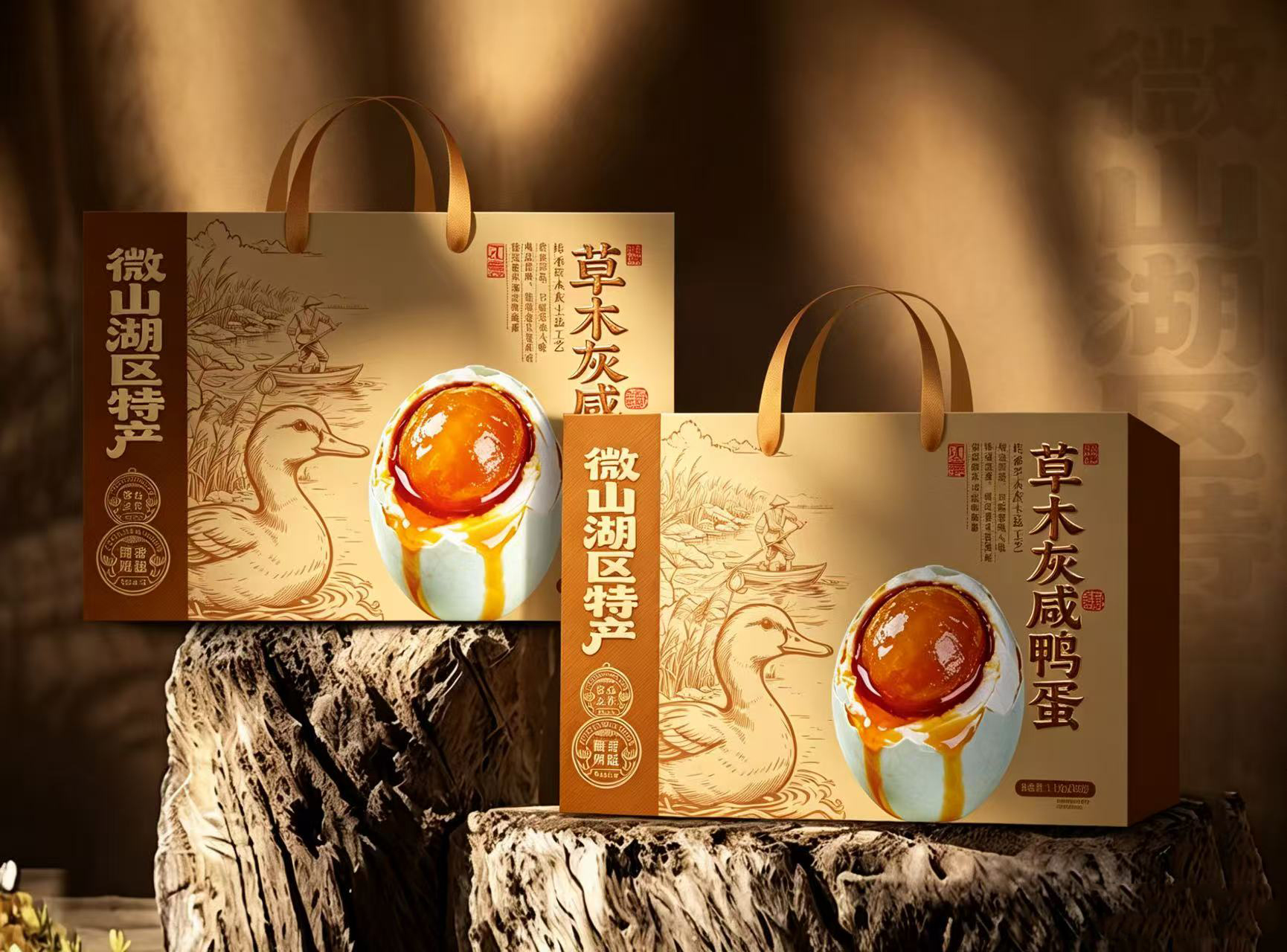 草木灰咸鴨蛋（灰蛋）