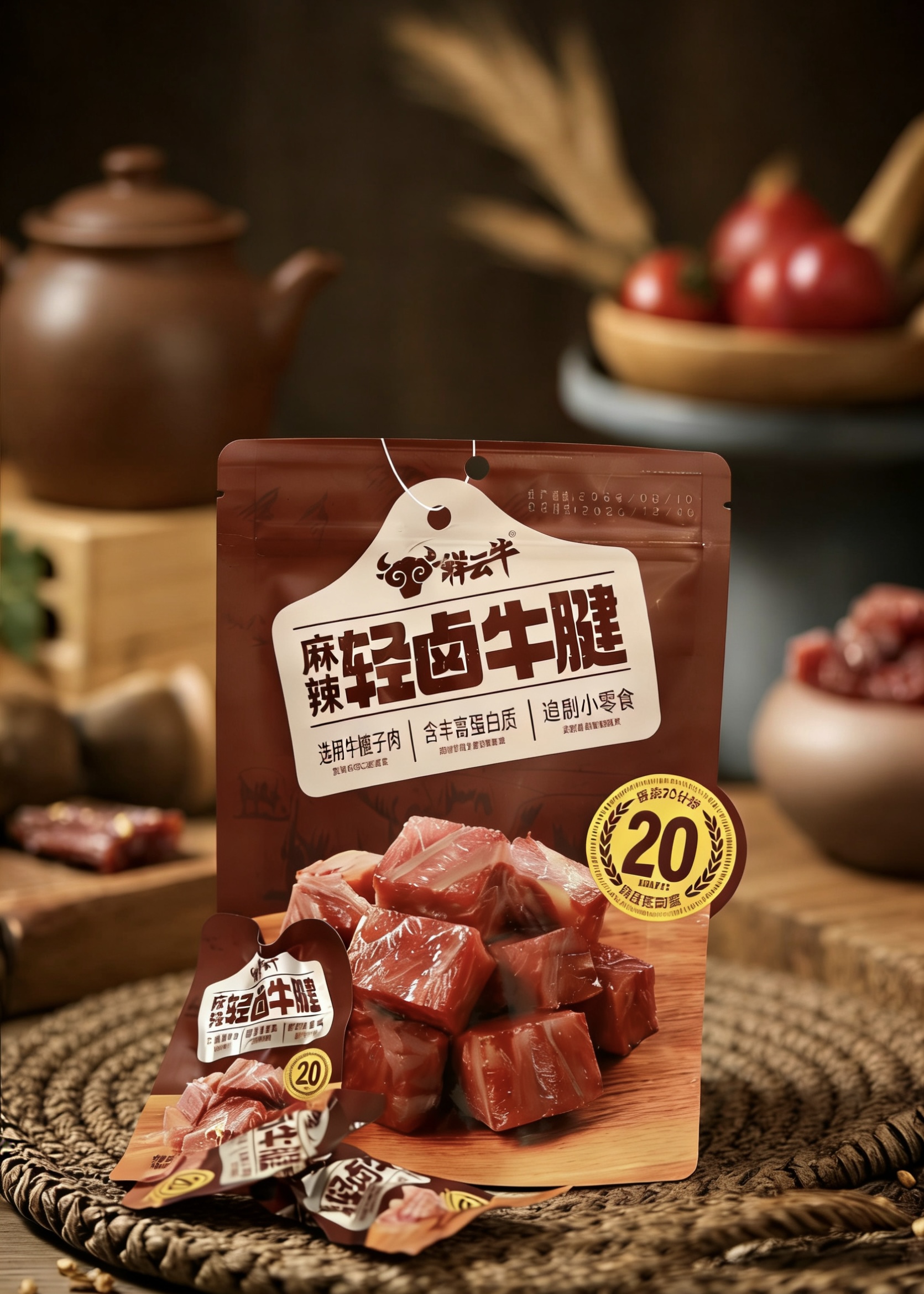 祥云牛麻辣味輕鹵牛腱肉