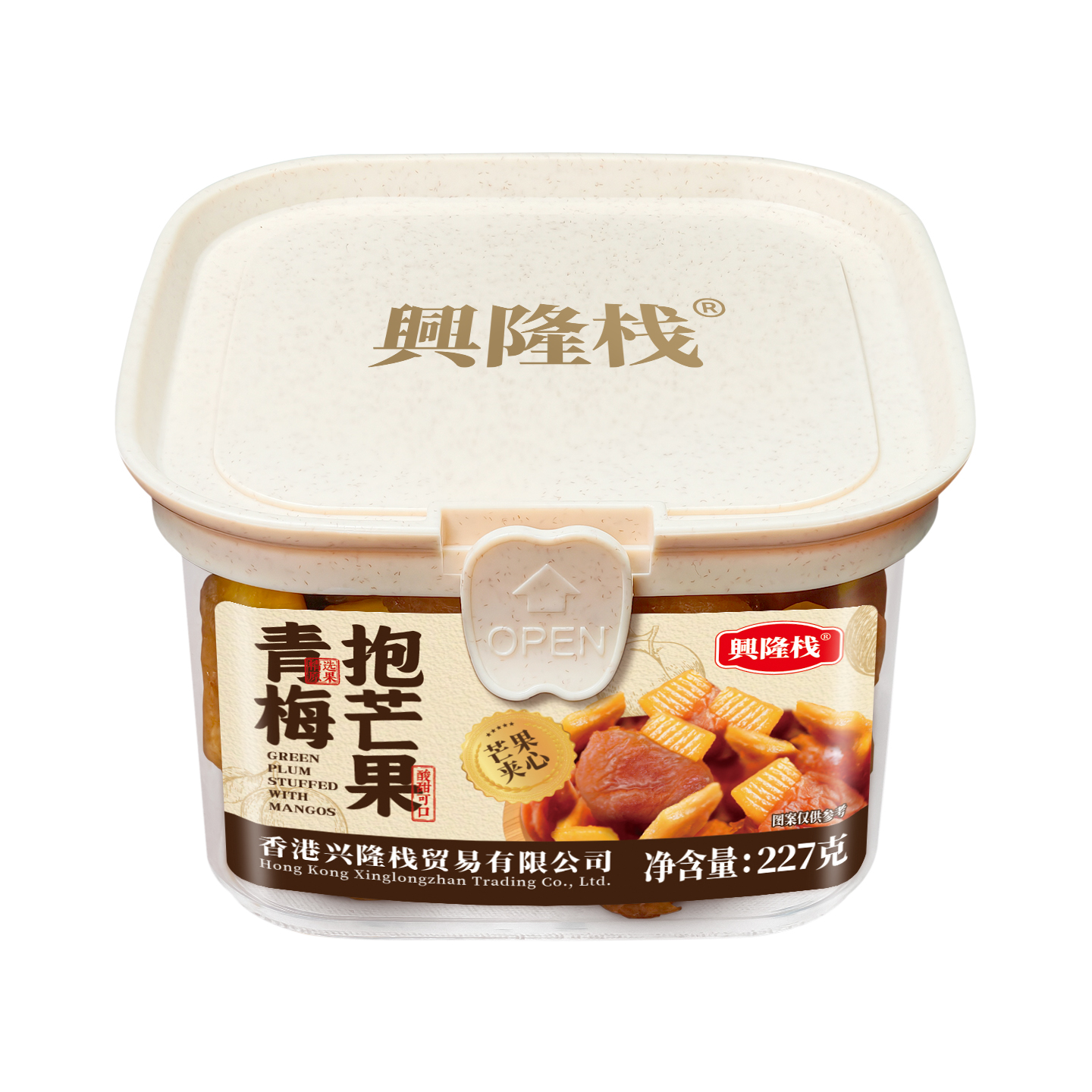 興隆棧青梅抱芒果盒裝