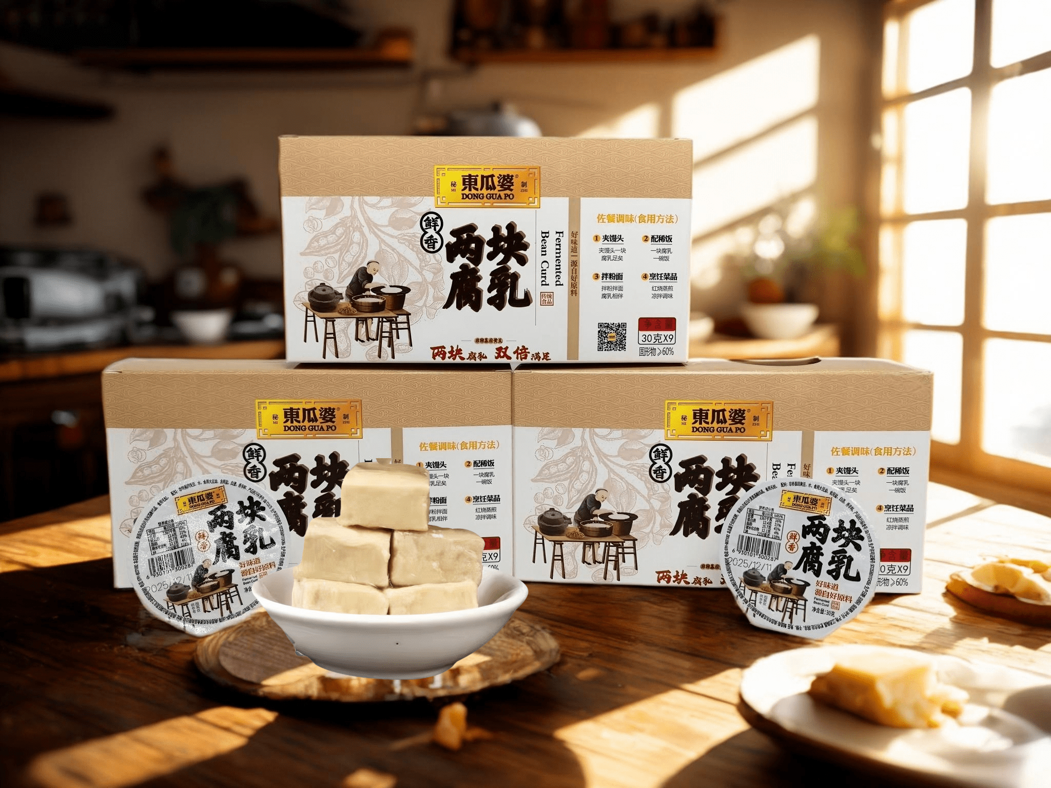 東瓜婆兩塊豆腐乳（鮮香原味）
