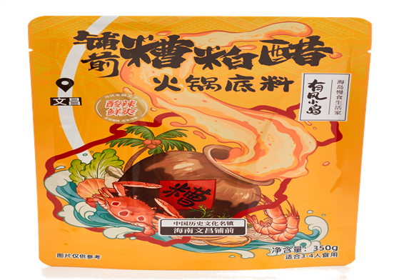 有風小島糟粕醋火鍋底料（濃縮）