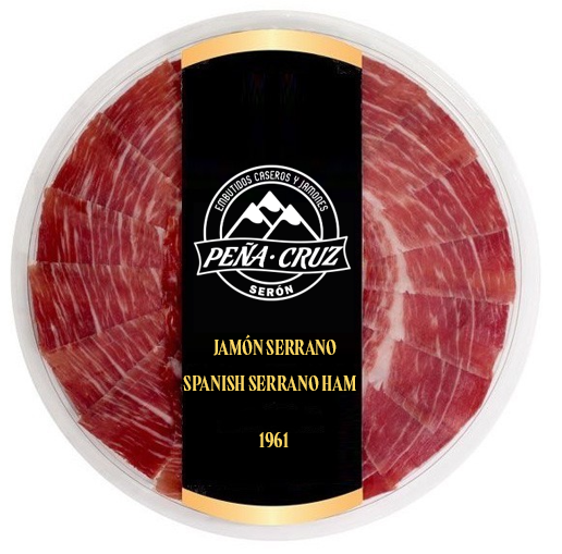 Spanish Serrano Ham Sliced