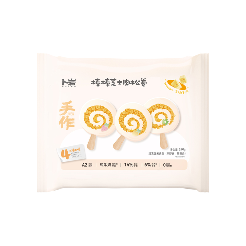 卜巖棒棒芝士肉松卷240g