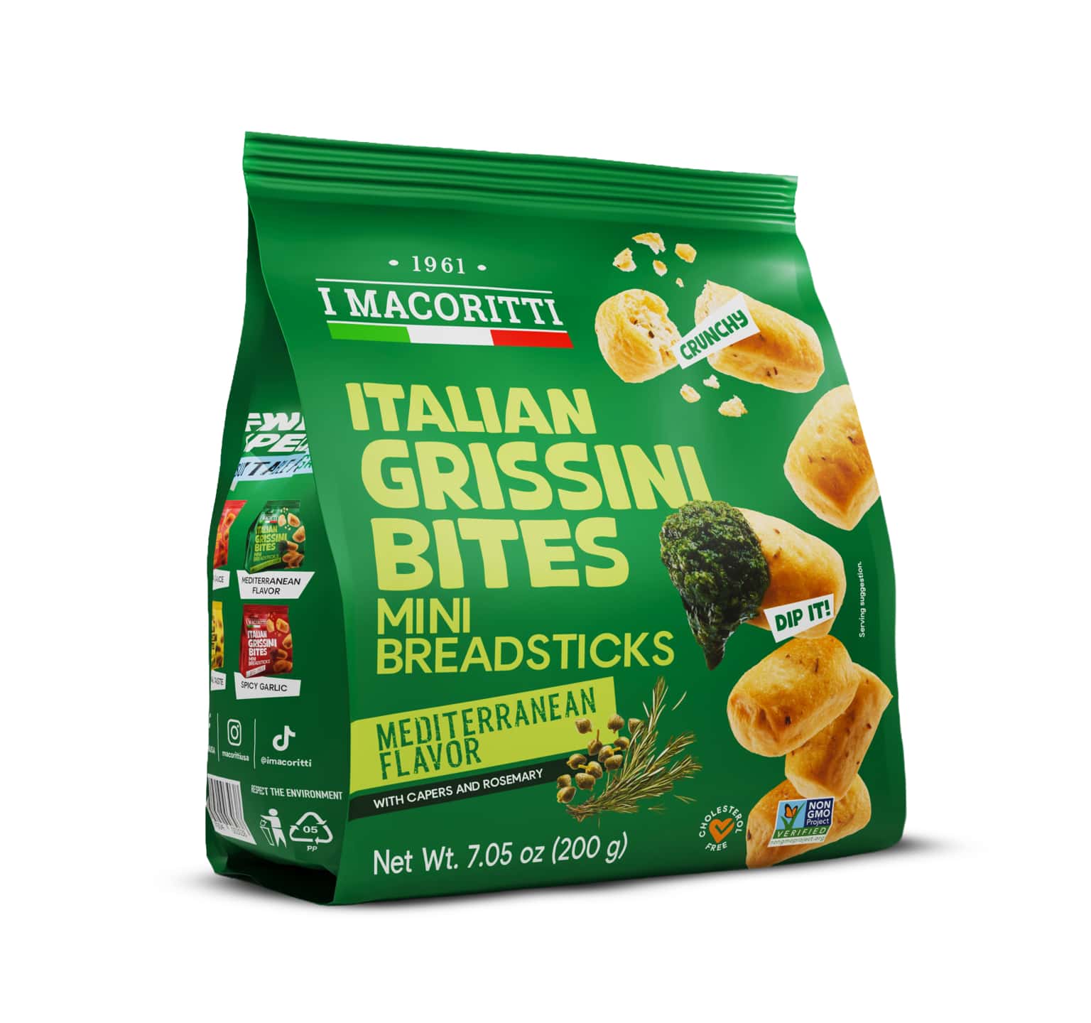 Italian Grissini Bites Mediterranean