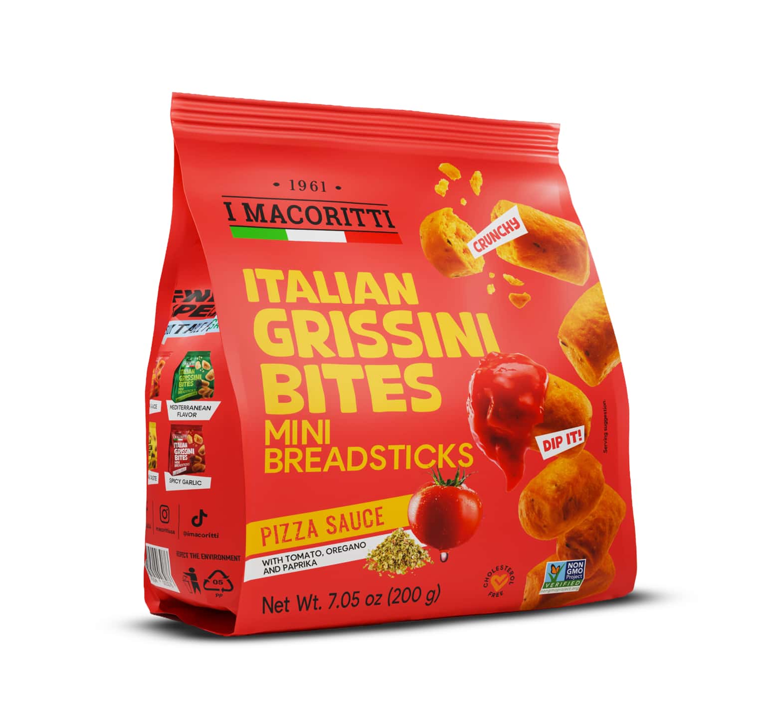 Italian Grissini Bites Pizza Sauce