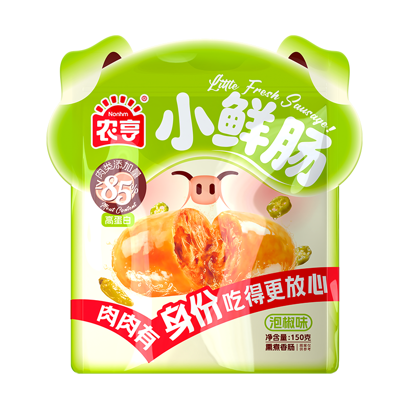 150克農亨小鮮腸（泡椒味）