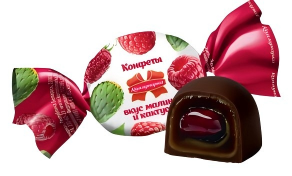 ?Коммунарка?覆盆子和仙人掌味糖果