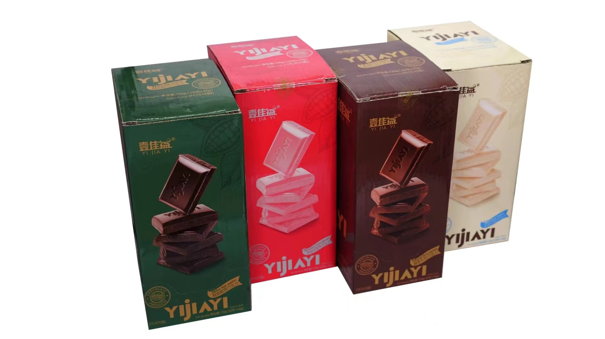 壹佳益板塊造型代可可脂巧克力