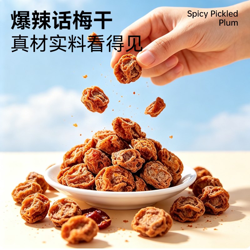 爆辣話梅干