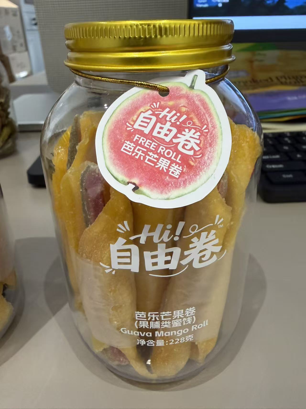 芭樂芒果卷228g