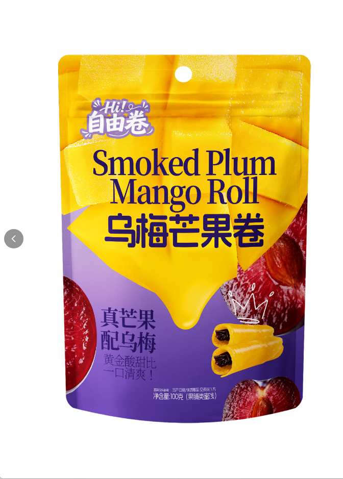 烏梅芒果卷100g