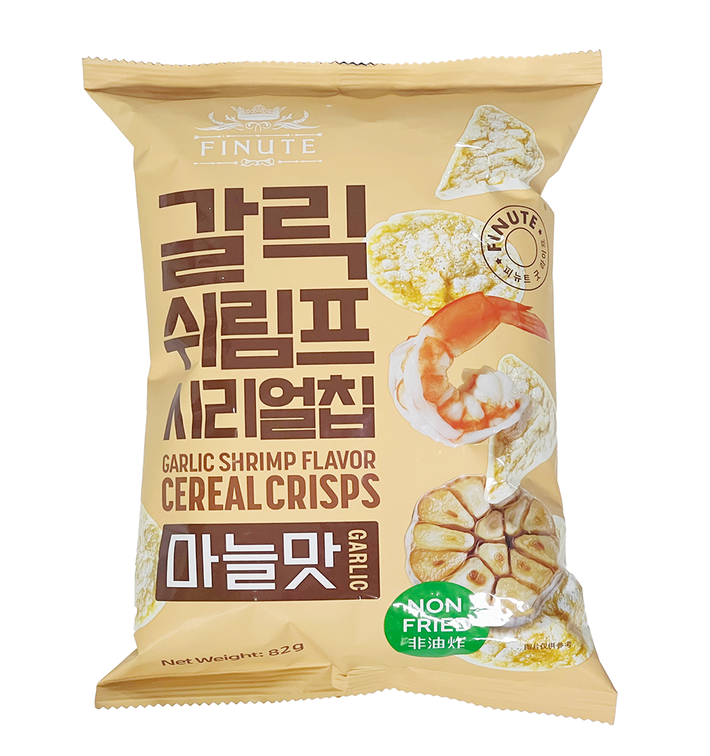 大蒜蝦味谷物脆片