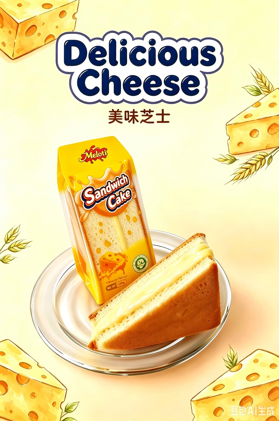 三明治蛋糕（芝士味）
