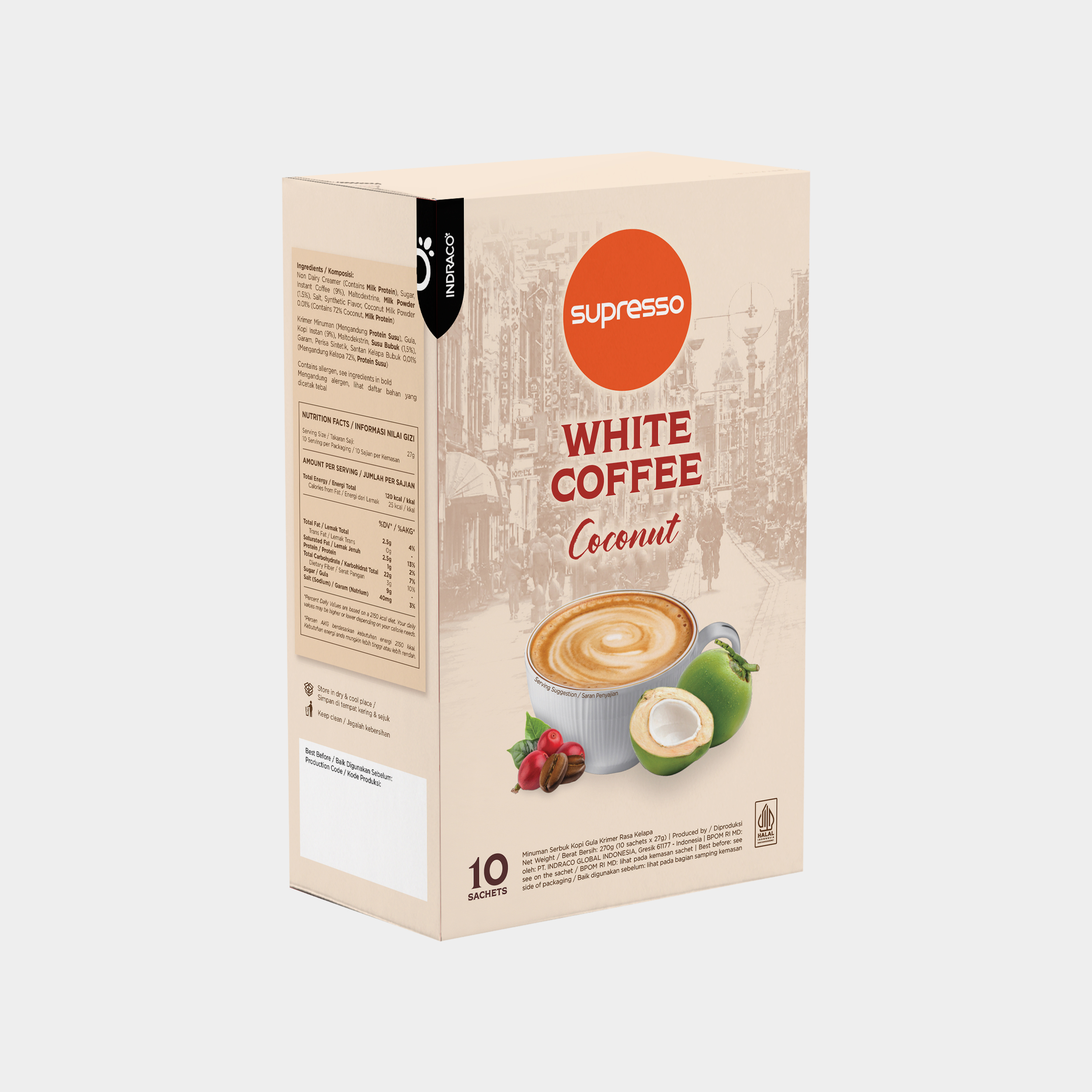 Supresso White Coffee Coconut