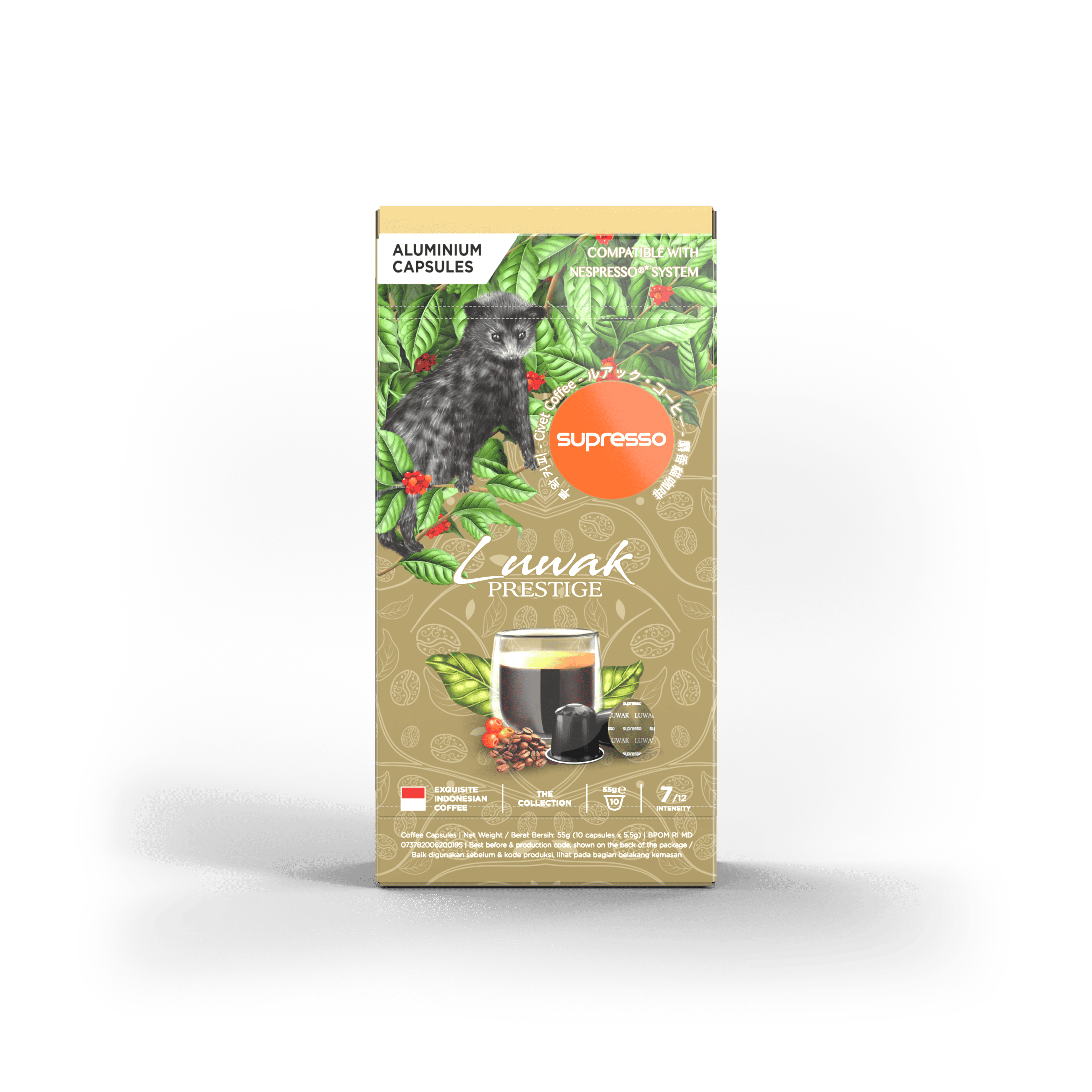 Supresso Luwak Prestige Coffee Capsule