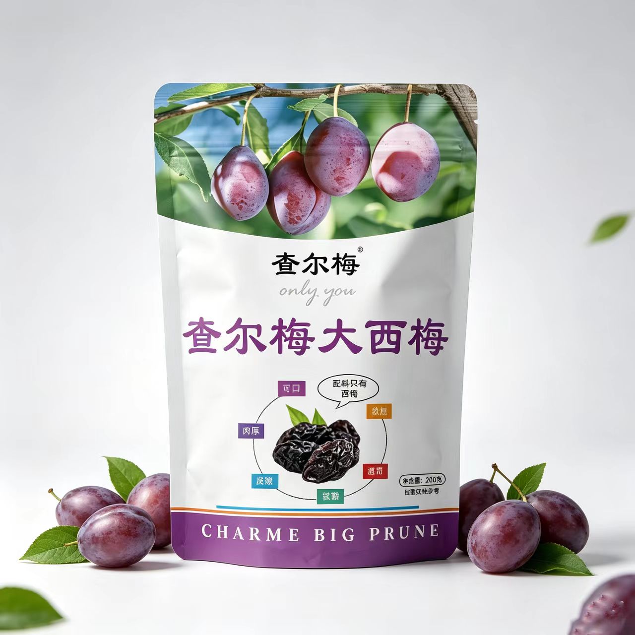 查爾梅大西梅200克
