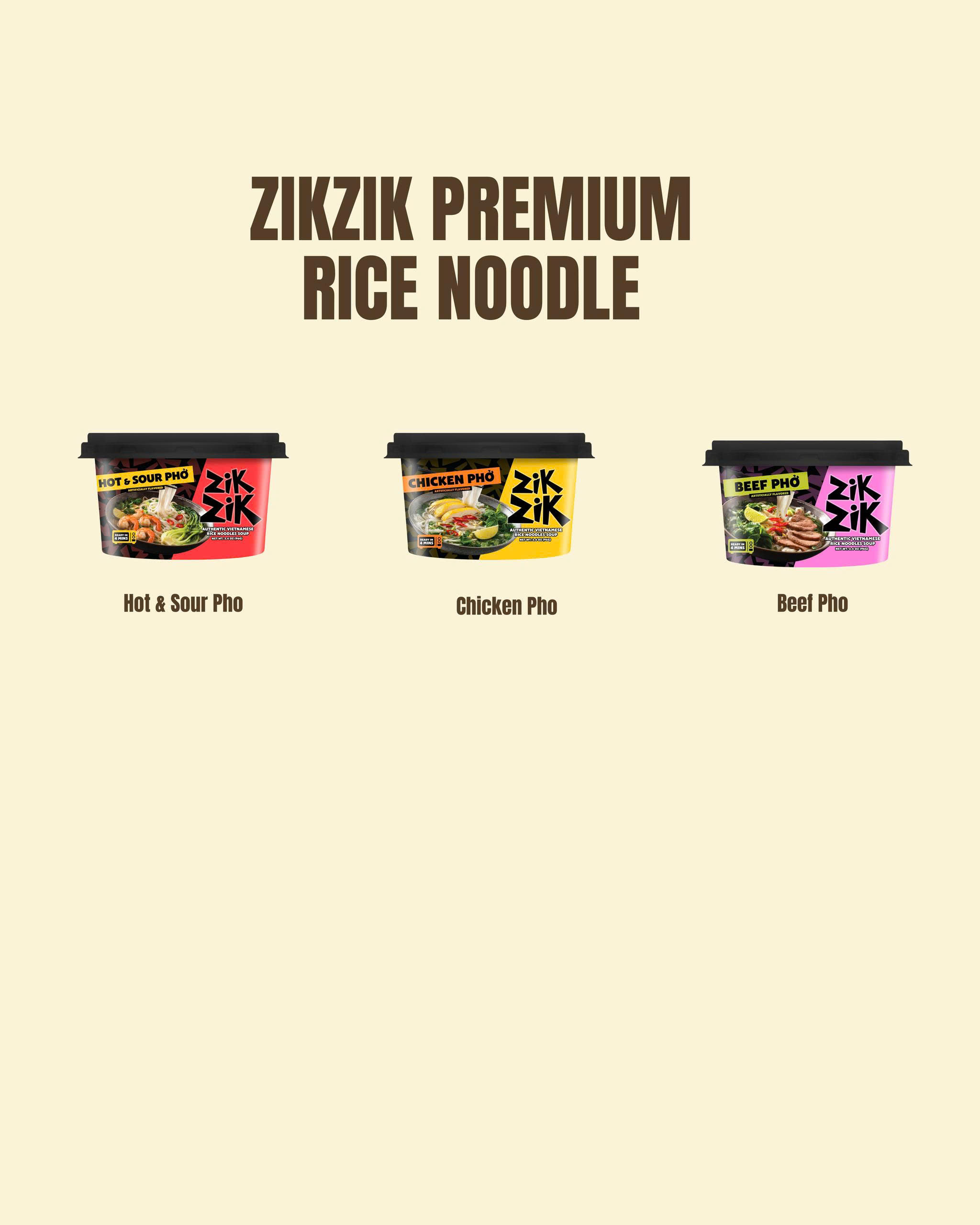 Zikzik Premium Rice Noodle