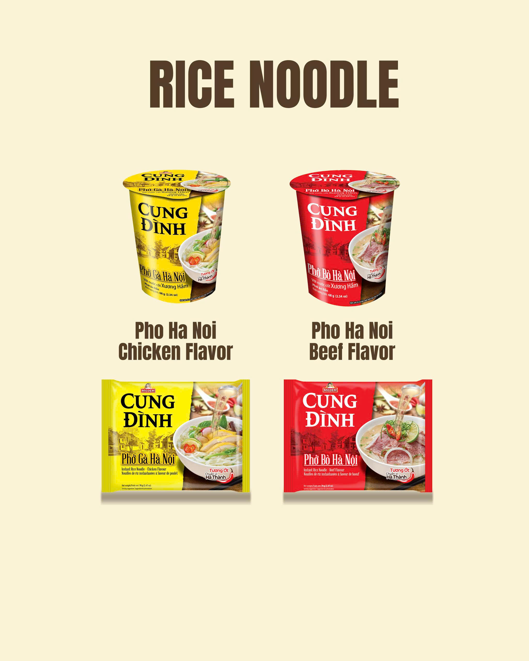 Cung Dinh Instant Rice Noodle