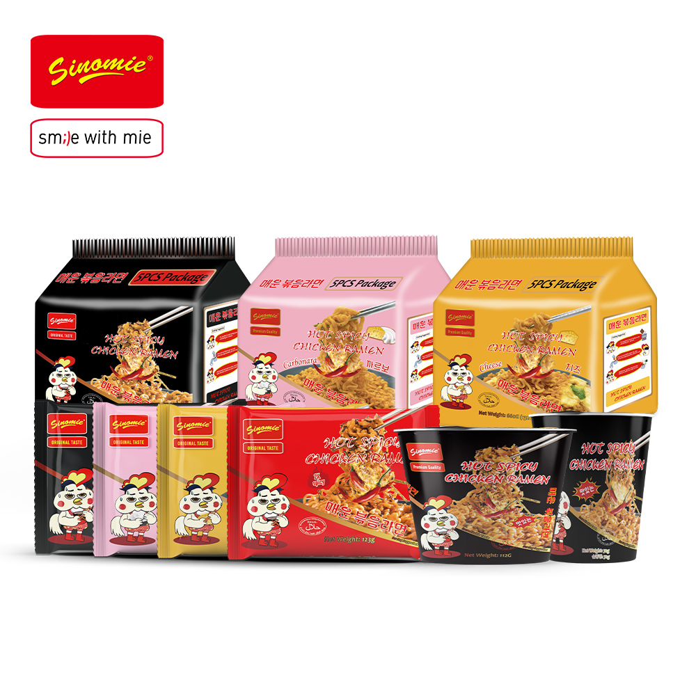 Korean Buldak series products