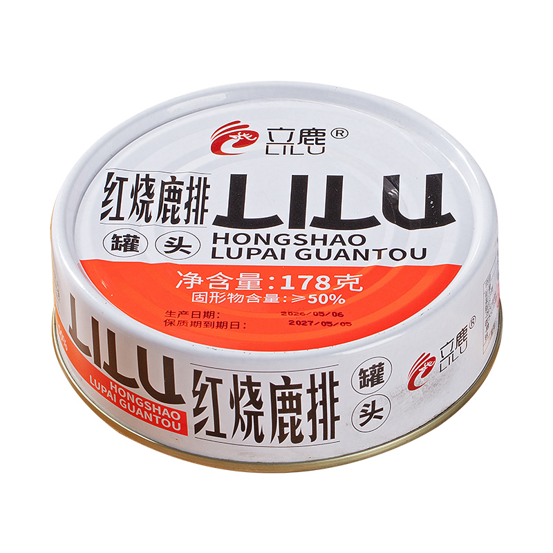 紅燒鹿排罐頭