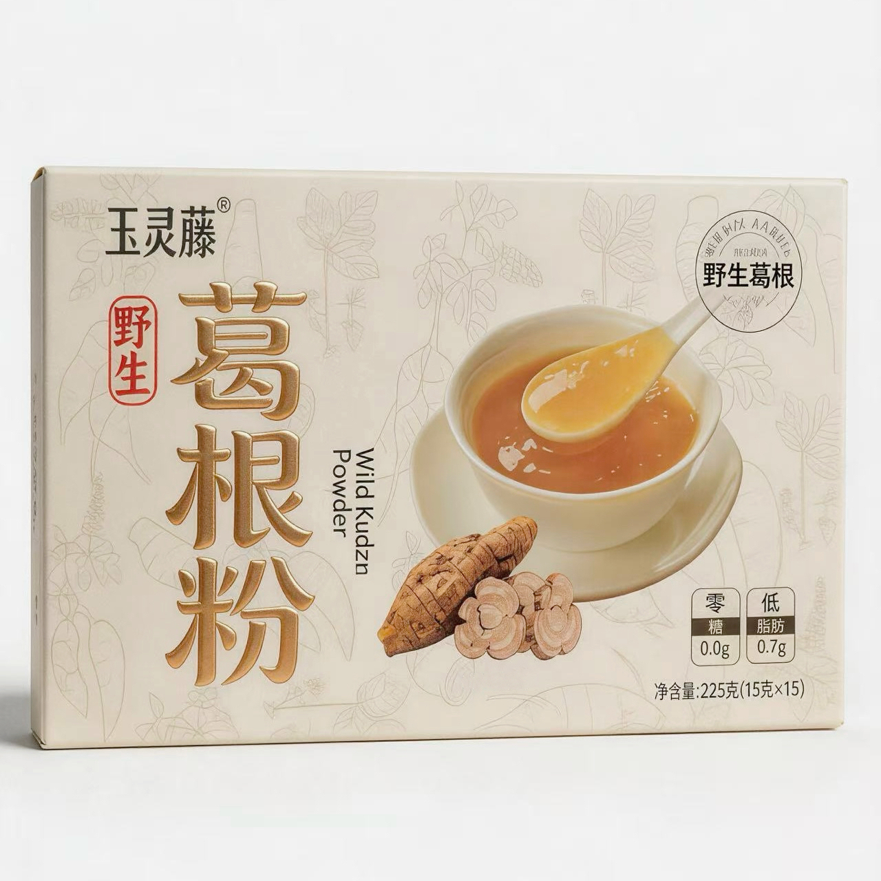 Yulingteng wild ginger root powder.