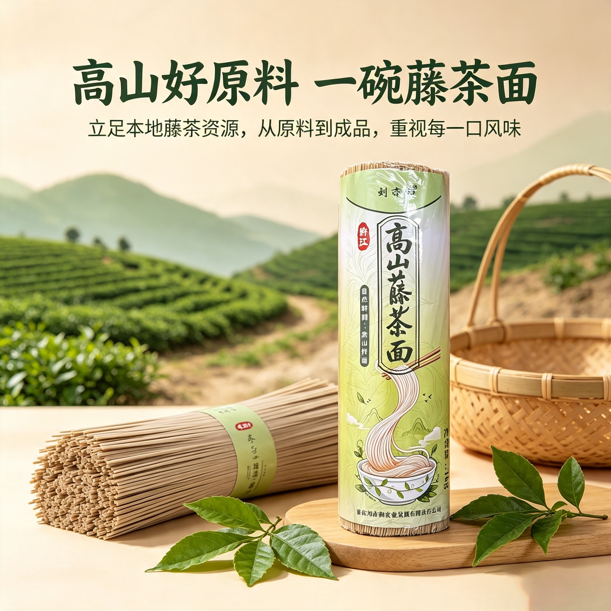 藤茶面