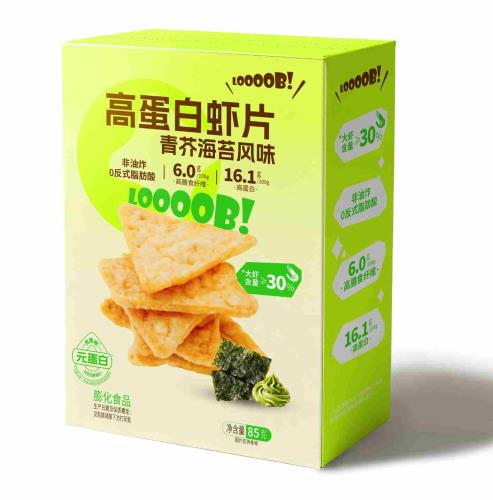 LOOOOB！高蛋白蝦片（青芥海苔味）