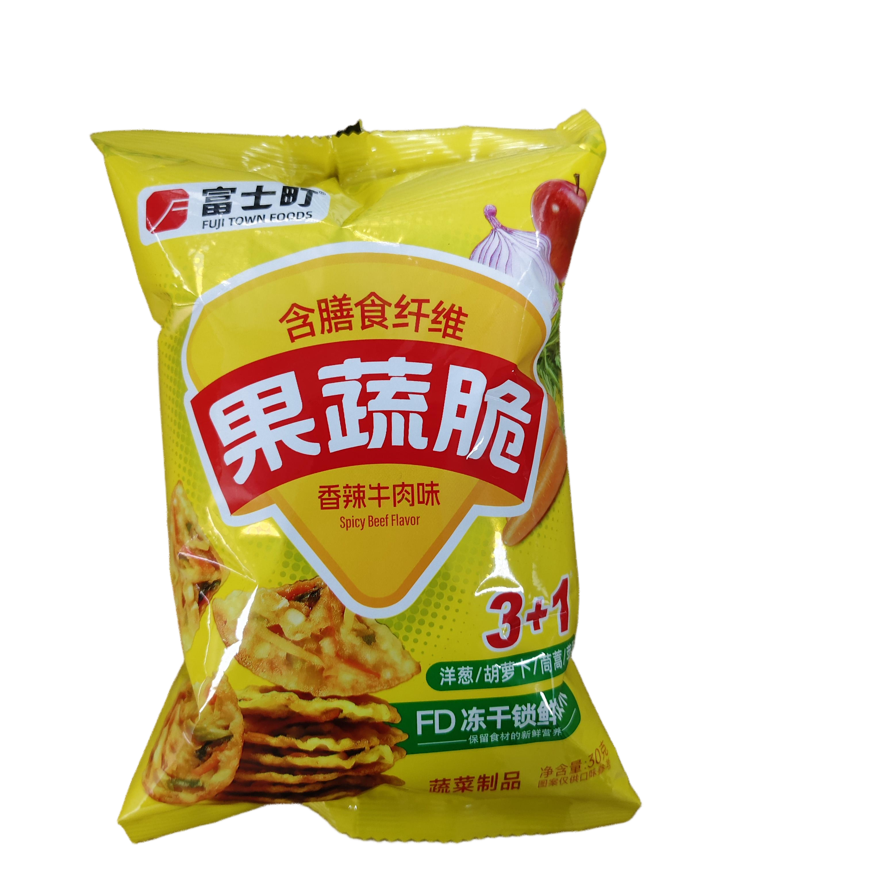 富士町 果蔬脆(香辣牛肉味)30g