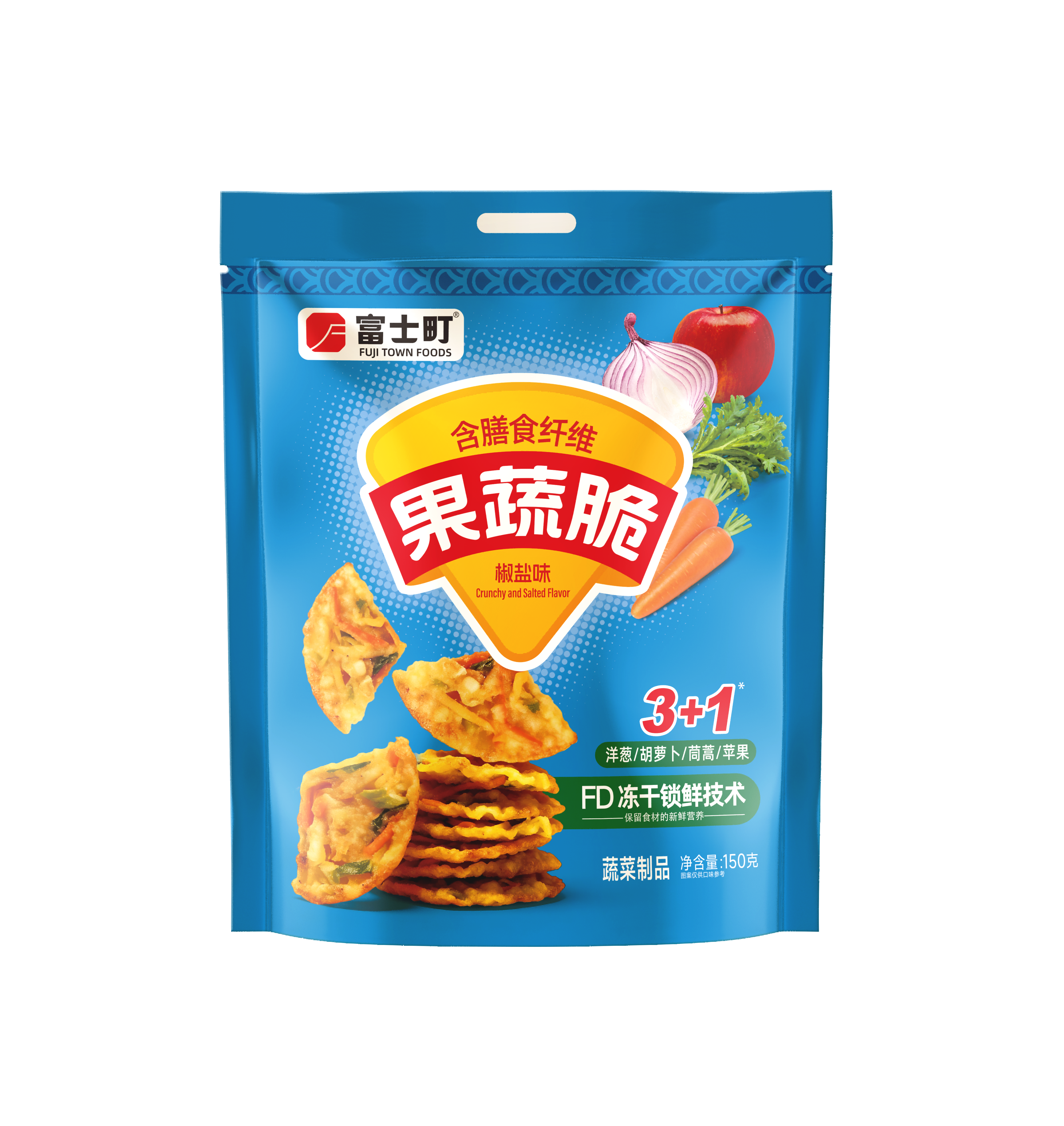 富士町 果蔬脆(椒鹽味)150g