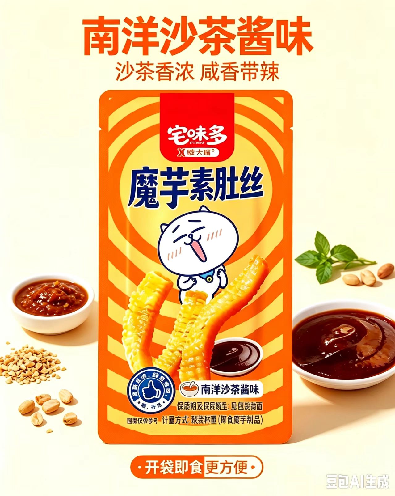 魔芋素肚絲