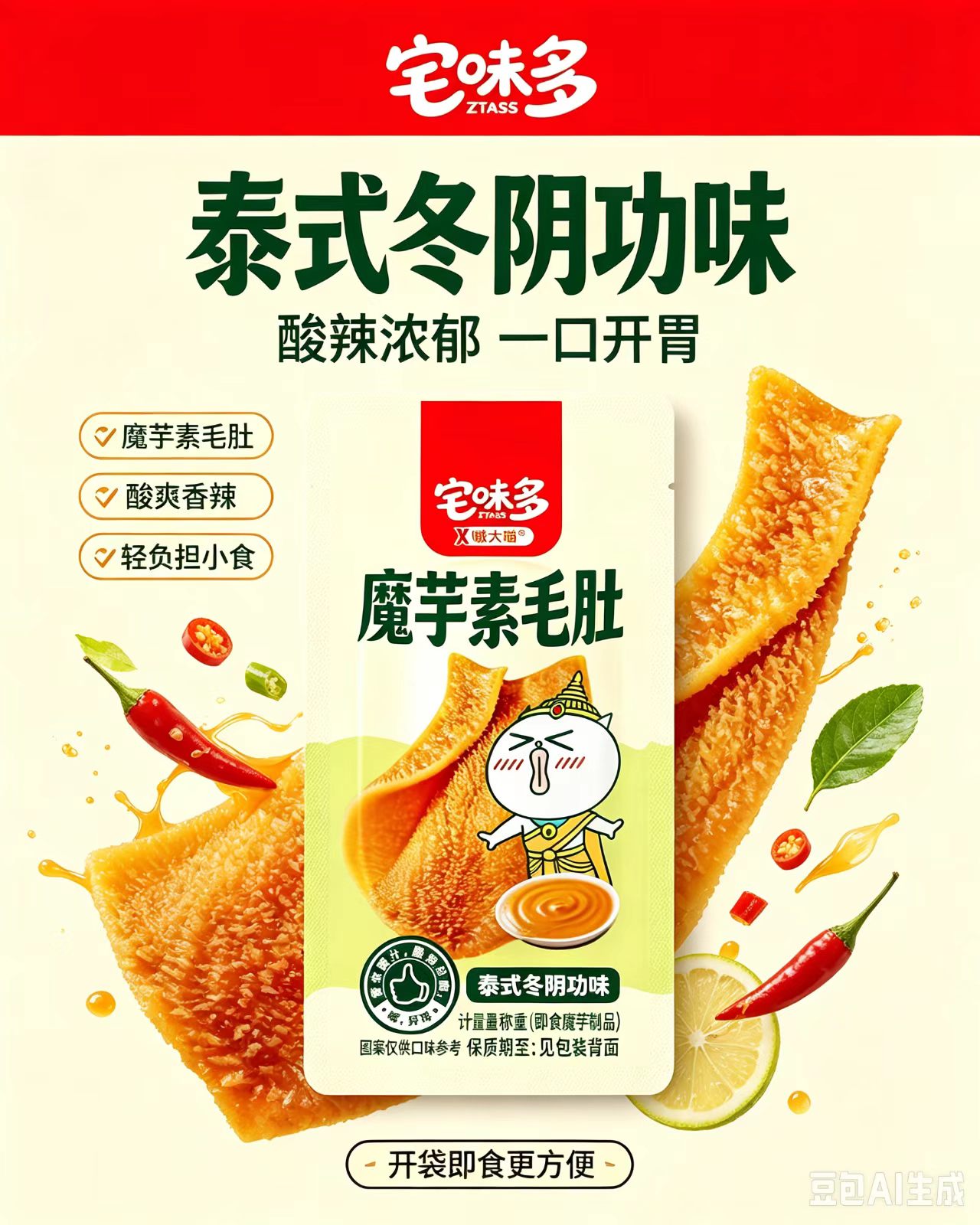魔芋素毛肚