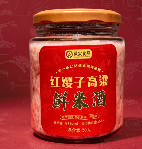 紅纓子高粱鮮米酒