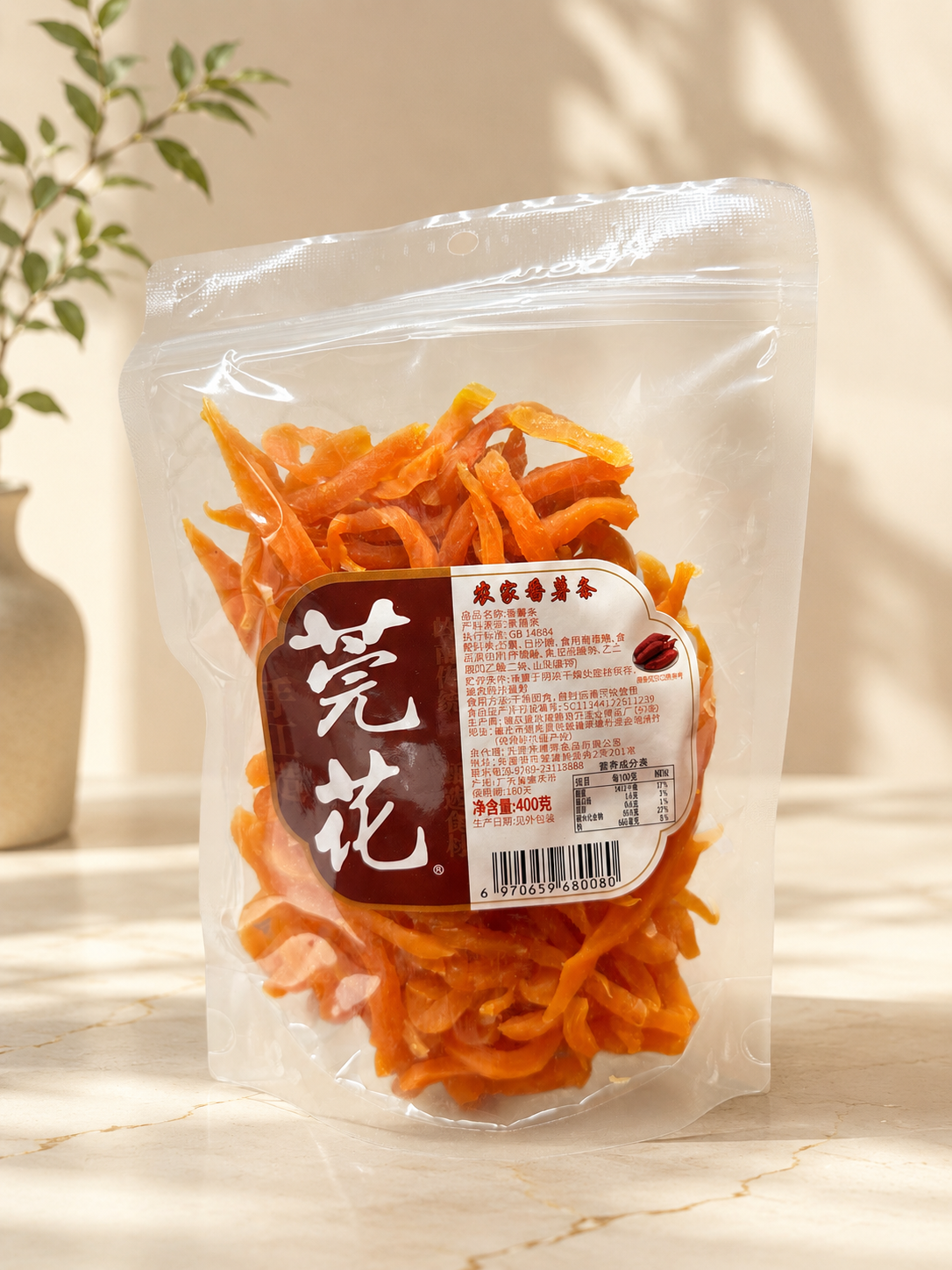 Country-style dried sweet potato
