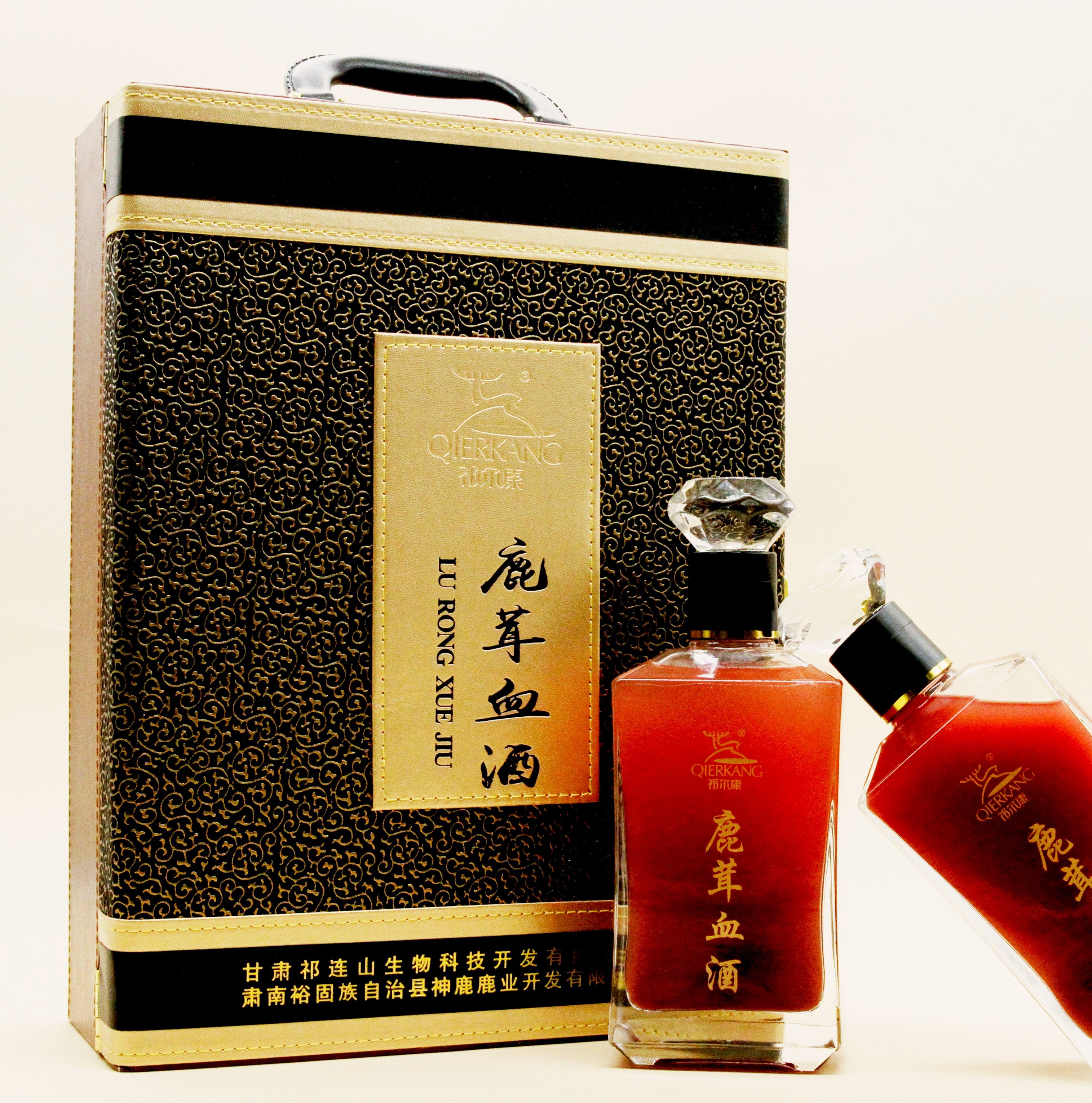 祁爾康牌45°祁爾康牌鹿茸血酒