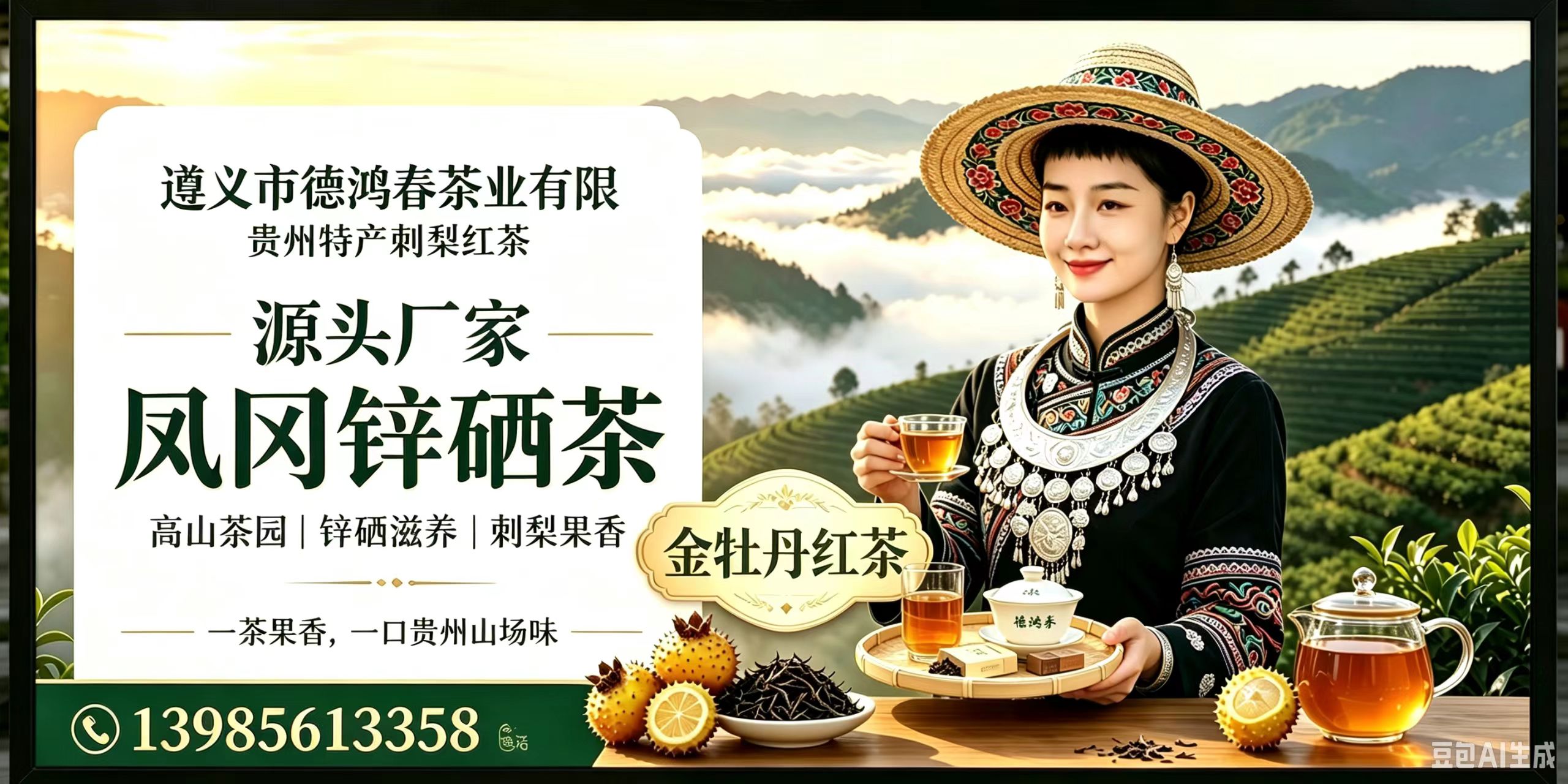 德鴻春牌刺梨紅茶
