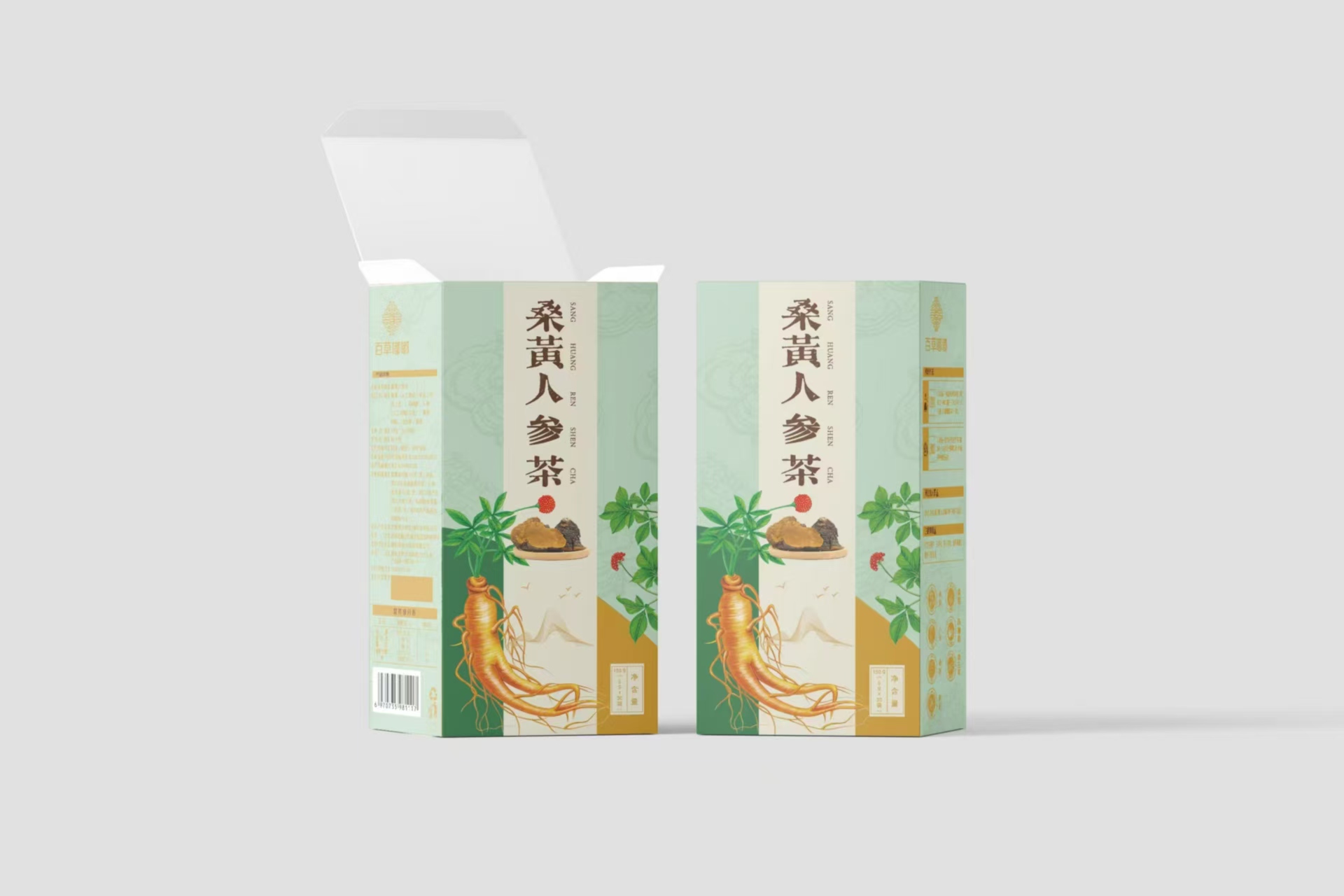 桑黃人參茶