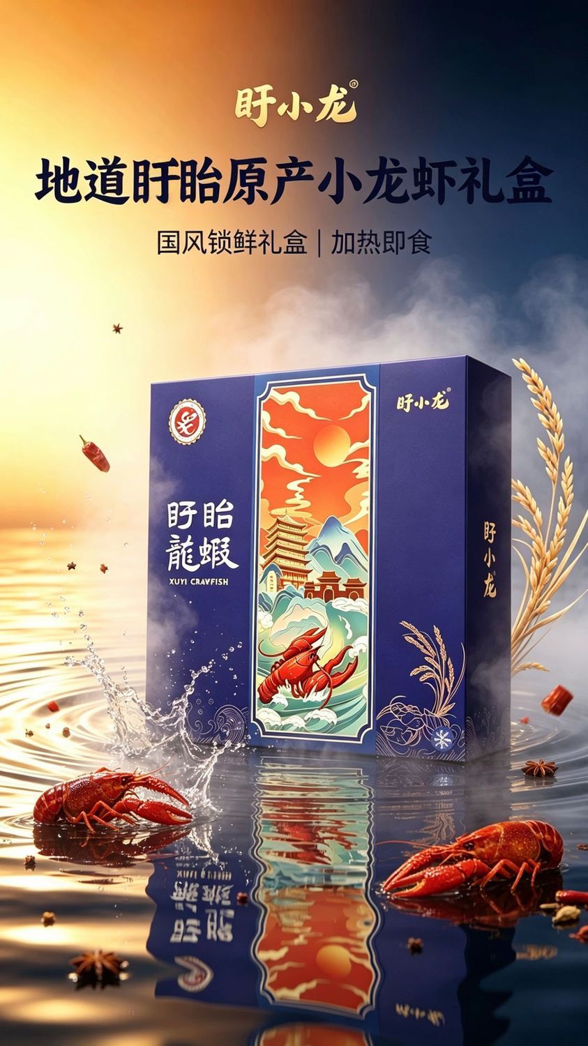 【盱眙龍蝦】盱小龍調味蝦系列