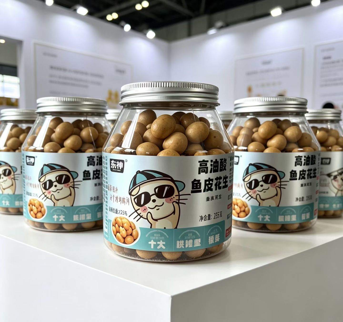 東神高油酸魚皮花生255g
