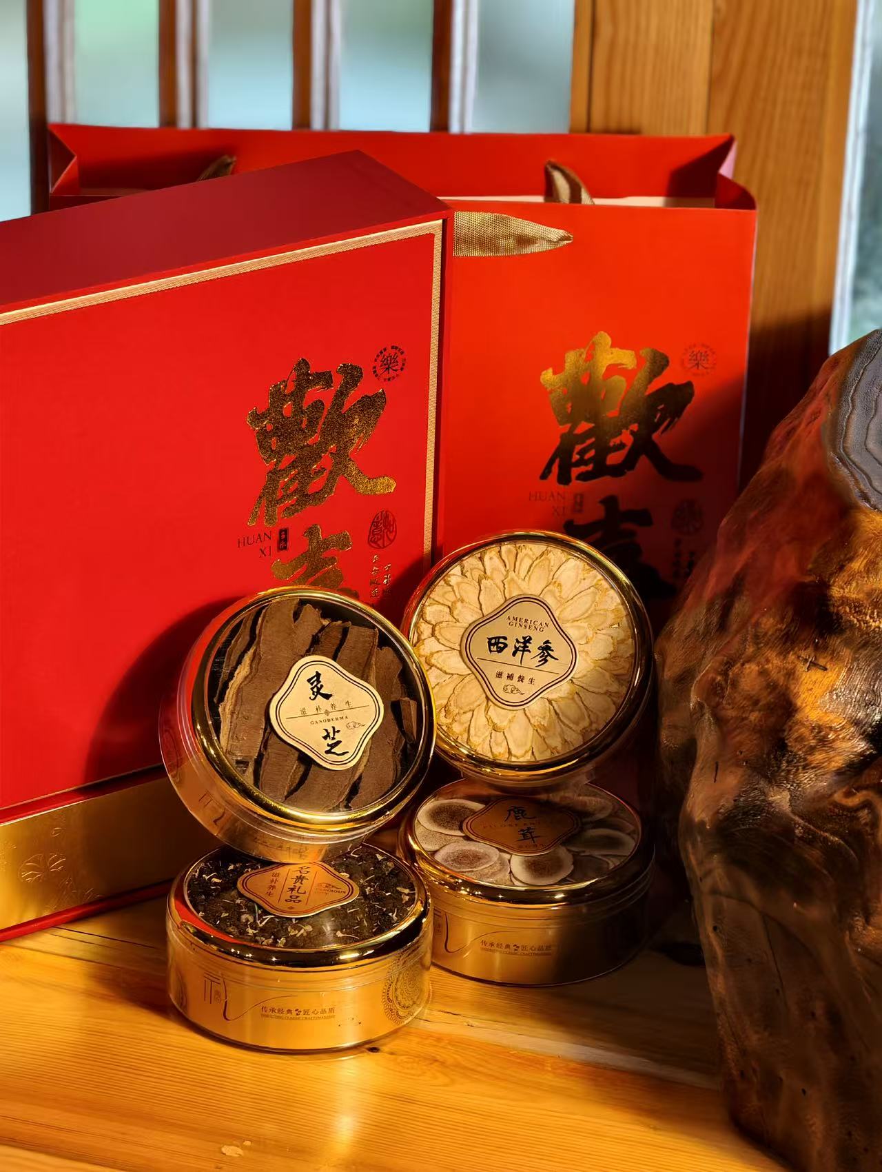月圓歡喜四拼禮盒