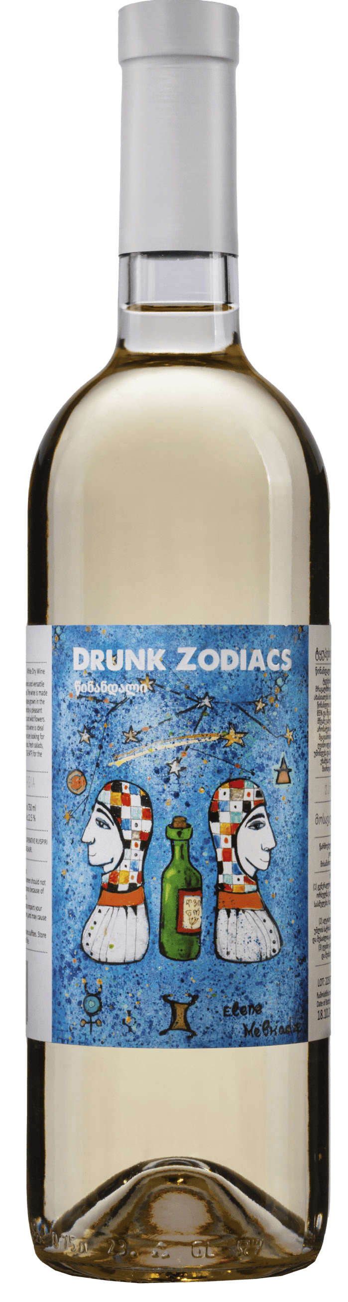 醉美星座茨南達(dá)利干白葡萄酒
