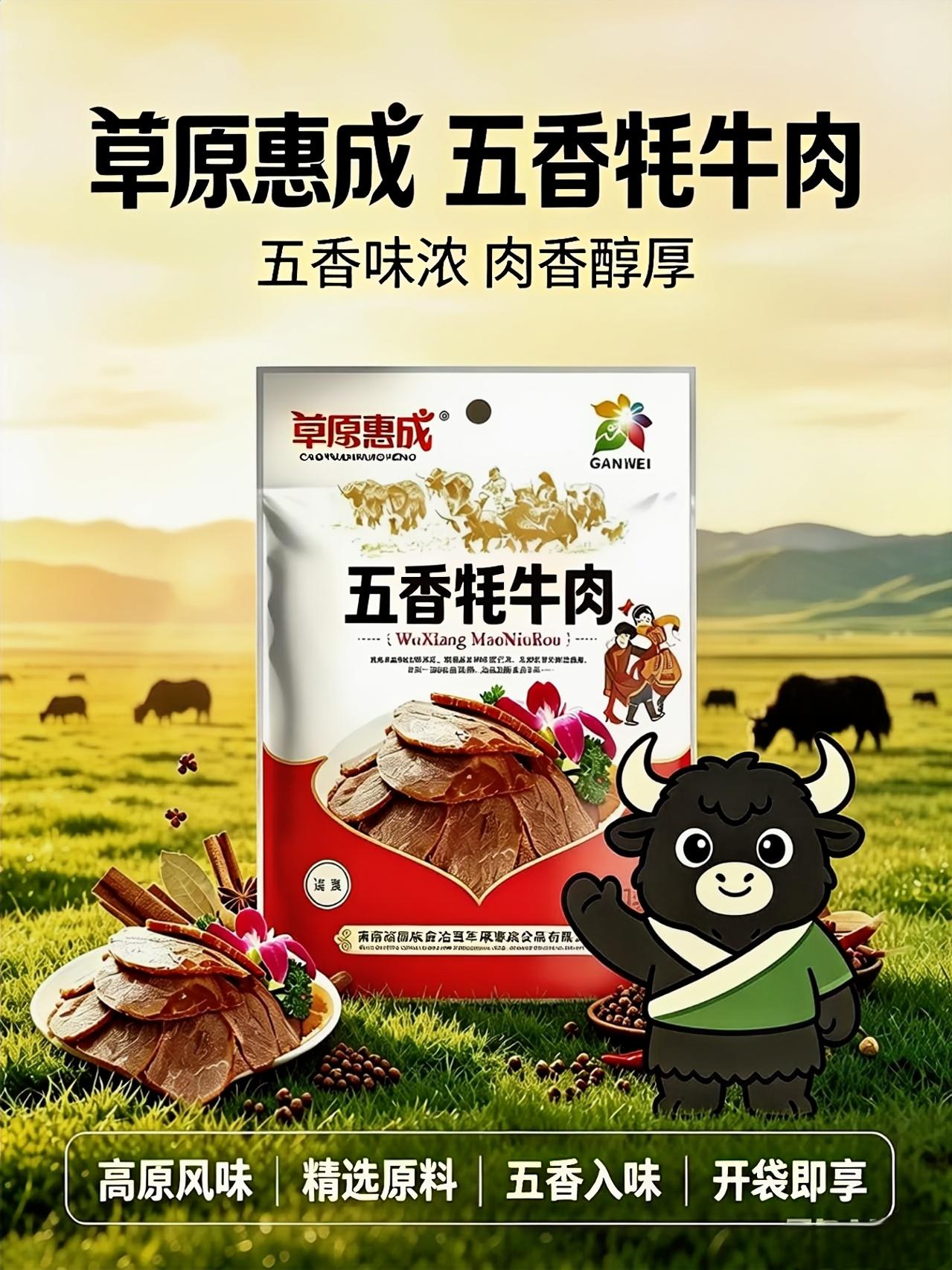 五香牦牛肉