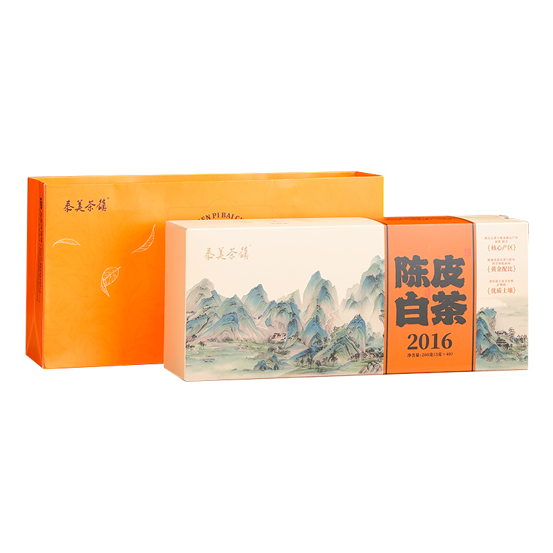 泰美茶鎮-陳皮白茶
