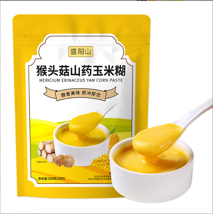 猴頭菇山藥玉米糊