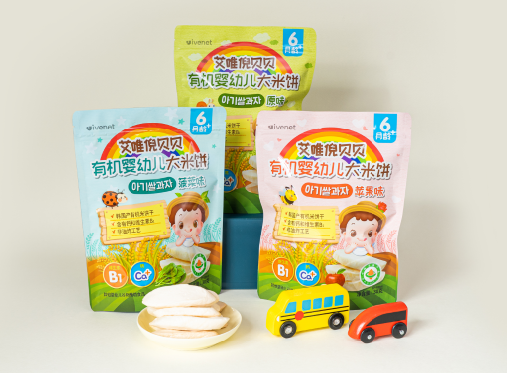 艾唯倪貝貝有機嬰幼兒大米餅