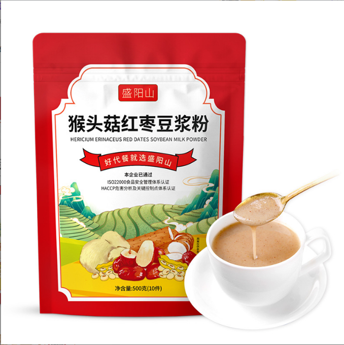猴頭菇紅棗豆?jié){粉